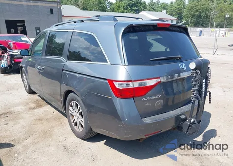 2011 Honda Odyssey Ex-L из США, поврежденный, VIN 5FNRL5H6XBB101748